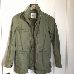 Madewell jacket in olive